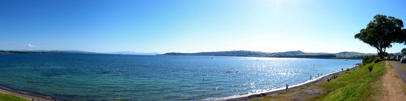 Lake Taupo - Neuseelands gr��ter See